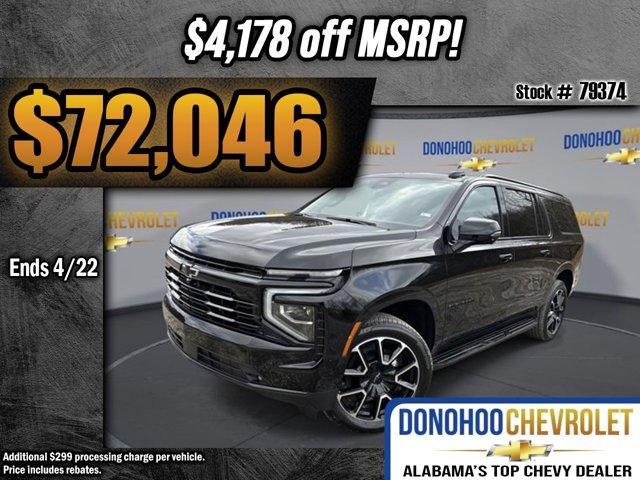 new 2025 Chevrolet Suburban car, priced at $72,046