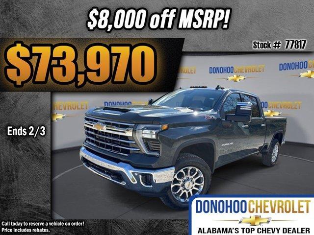 new 2025 Chevrolet Silverado 2500 car, priced at $73,970