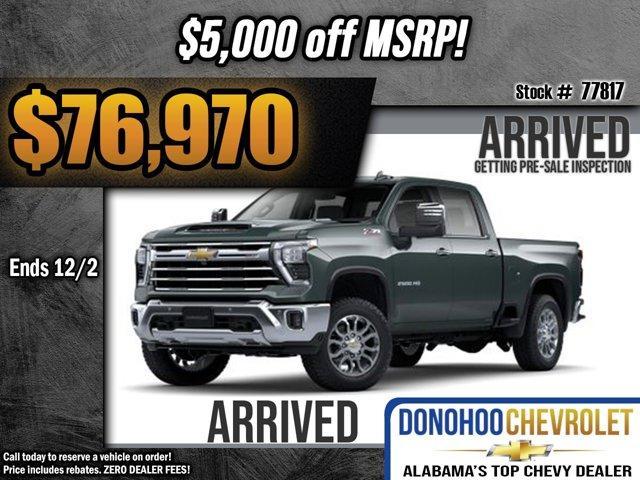 new 2025 Chevrolet Silverado 2500 car, priced at $76,970