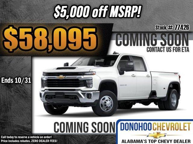 new 2025 Chevrolet Silverado 3500 car, priced at $58,095