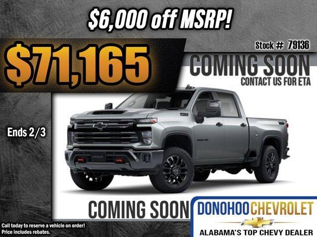 new 2025 Chevrolet Silverado 2500 car, priced at $71,165