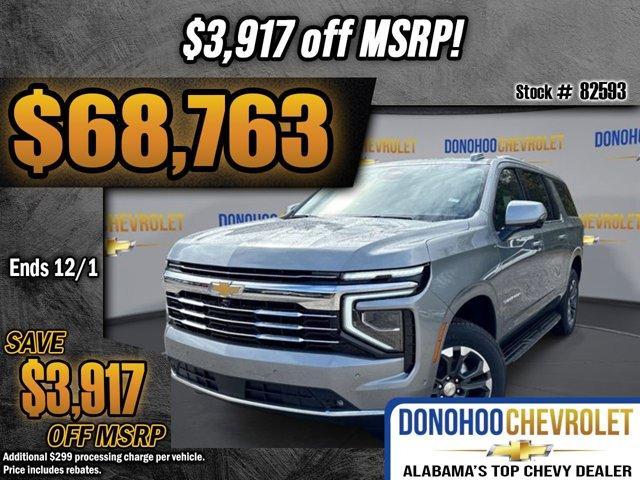 new 2026 Chevrolet Suburban car, priced at $68,763