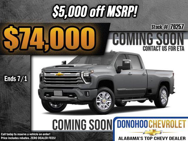 new 2024 Chevrolet Silverado 3500 car, priced at $74,000