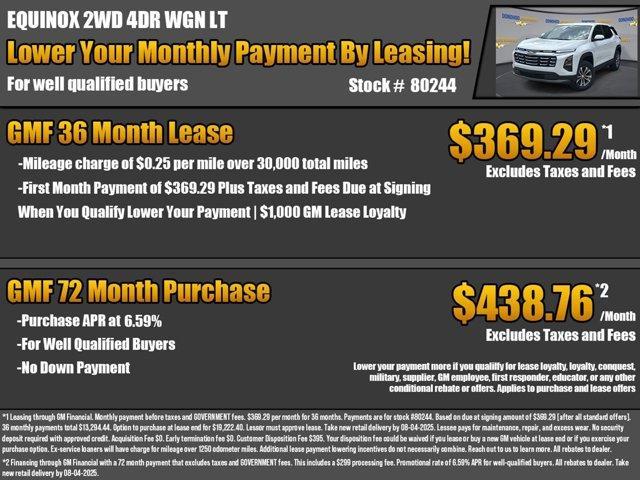 new 2026 Chevrolet Equinox car, priced at $26,035