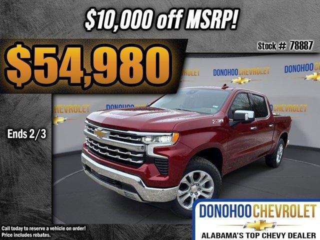 new 2025 Chevrolet Silverado 1500 car, priced at $54,980