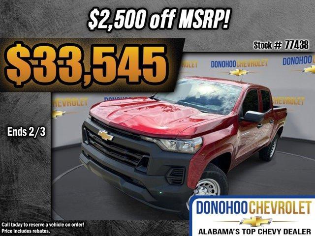 new 2024 Chevrolet Colorado car, priced at $33,545