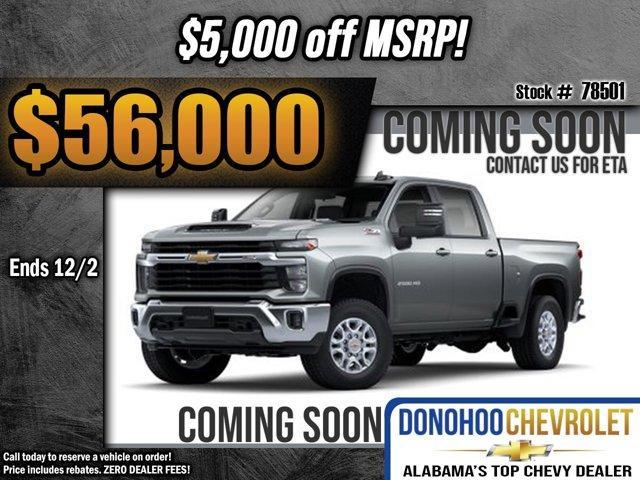 new 2025 Chevrolet Silverado 2500 car, priced at $56,000