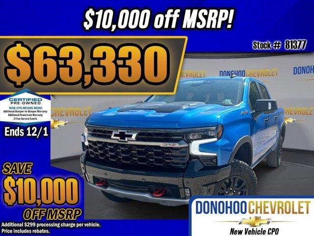 new 2025 Chevrolet Silverado 1500 car, priced at $63,330