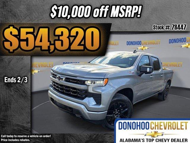 new 2025 Chevrolet Silverado 1500 car, priced at $54,320