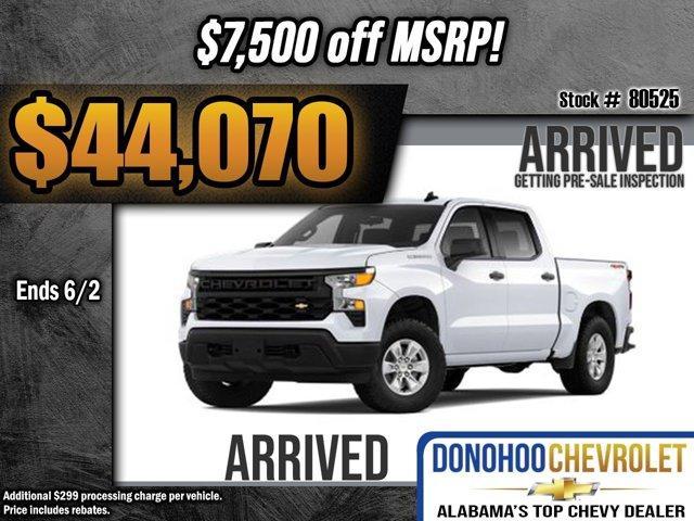 new 2025 Chevrolet Silverado 1500 car, priced at $44,070