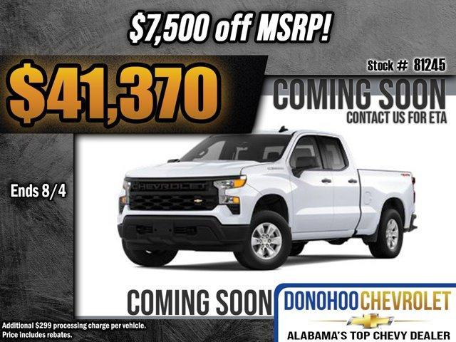 new 2025 Chevrolet Silverado 1500 car, priced at $41,370