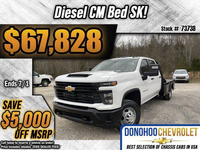 new 2024 Chevrolet Silverado 3500 car, priced at $67,828