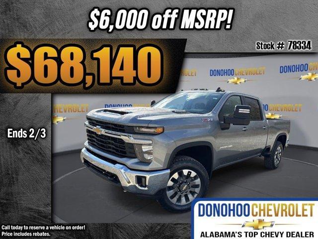 new 2025 Chevrolet Silverado 2500 car, priced at $68,140