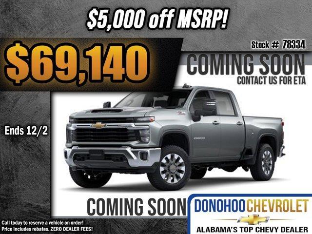 new 2025 Chevrolet Silverado 2500 car, priced at $69,140