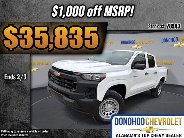 new 2025 Chevrolet Colorado car, priced at $35,835