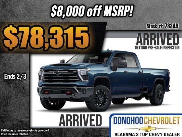 new 2025 Chevrolet Silverado 2500 car, priced at $78,315