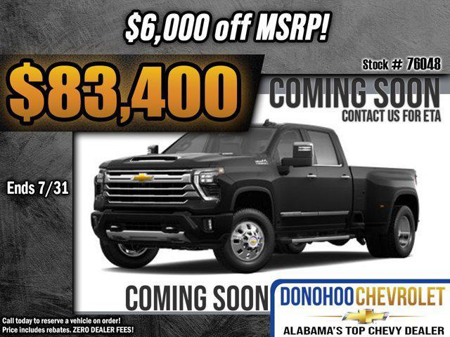 new 2024 Chevrolet Silverado 3500 car, priced at $83,400