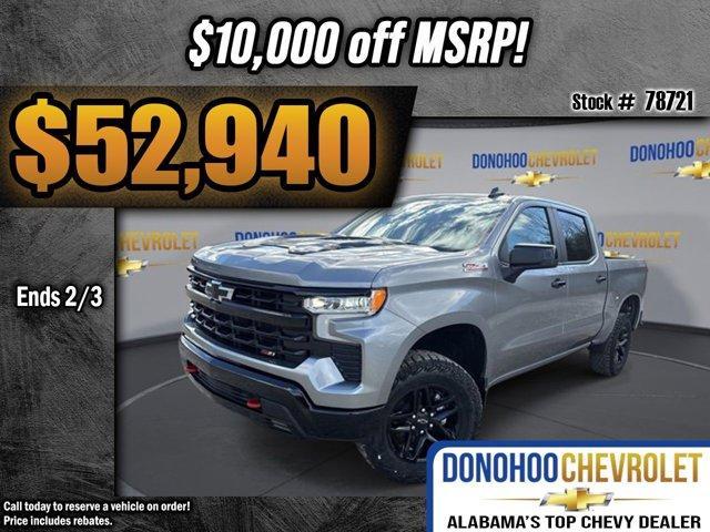 new 2025 Chevrolet Silverado 1500 car, priced at $52,940