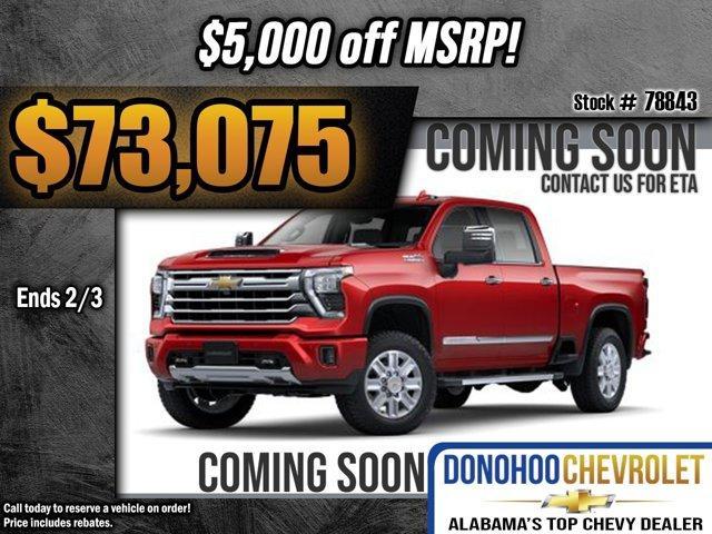 new 2025 Chevrolet Silverado 2500 car, priced at $73,075