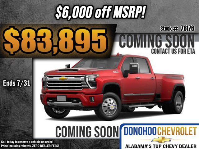 new 2024 Chevrolet Silverado 3500 car, priced at $83,895