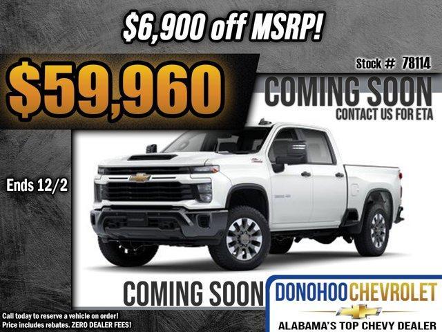 new 2025 Chevrolet Silverado 2500 car, priced at $59,960