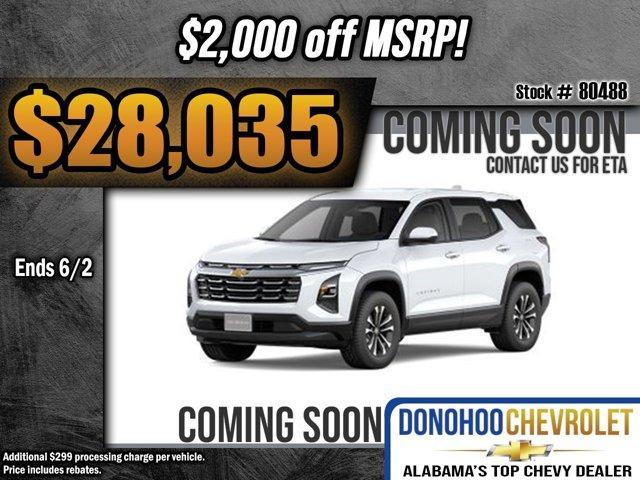 new 2026 Chevrolet Equinox car, priced at $28,035