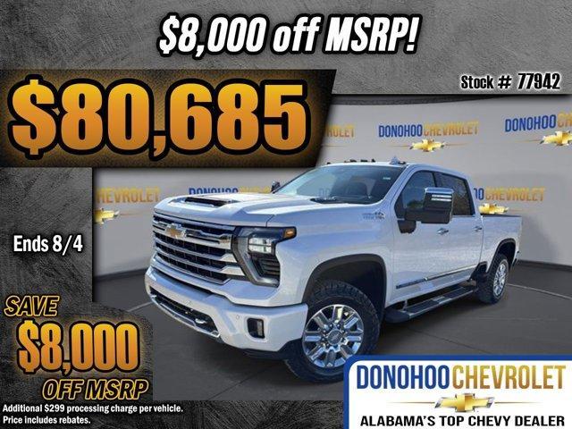 new 2025 Chevrolet Silverado 2500 car, priced at $80,685