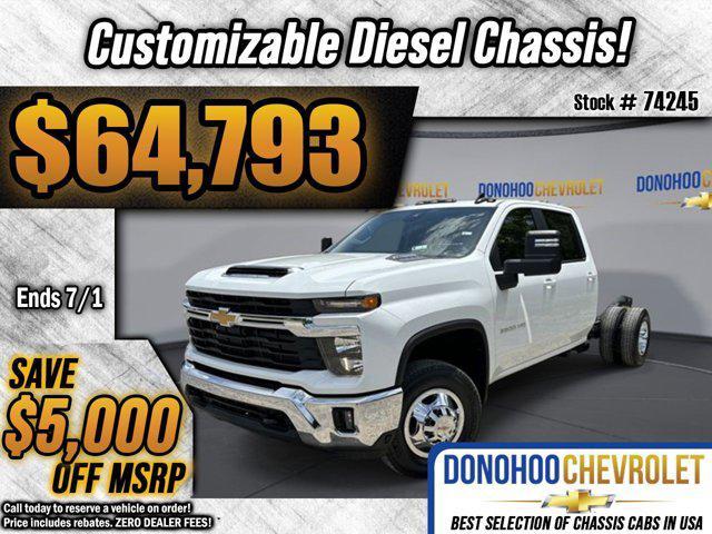 new 2024 Chevrolet Silverado 3500 car, priced at $64,793