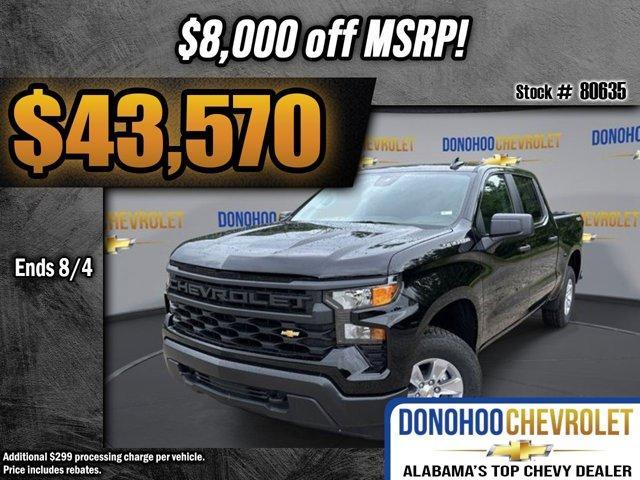 new 2025 Chevrolet Silverado 1500 car, priced at $43,570
