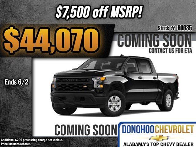new 2025 Chevrolet Silverado 1500 car, priced at $44,070