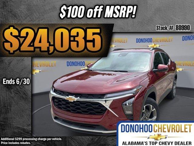 new 2025 Chevrolet Trax car, priced at $24,035