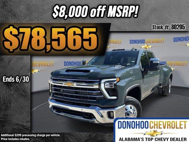 new 2025 Chevrolet Silverado 3500 car, priced at $78,565