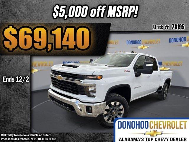 new 2025 Chevrolet Silverado 2500 car, priced at $69,140