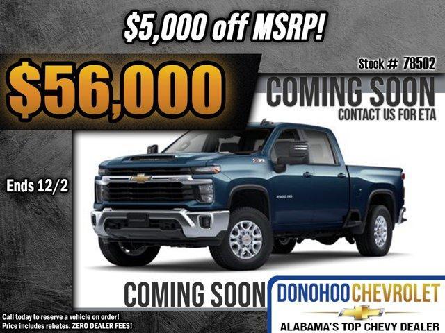 new 2025 Chevrolet Silverado 2500 car, priced at $56,000