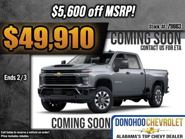 new 2025 Chevrolet Silverado 2500 car, priced at $49,910