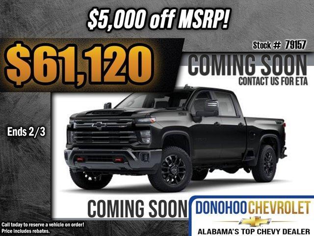 new 2025 Chevrolet Silverado 2500 car, priced at $61,120