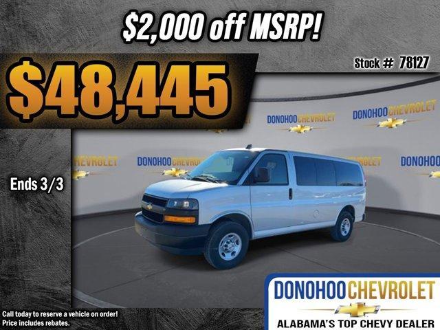 new 2024 Chevrolet Express 3500 car, priced at $48,445