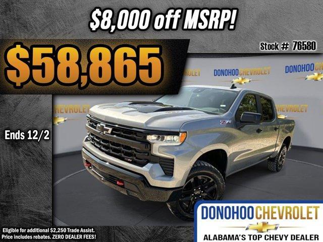 new 2024 Chevrolet Silverado 1500 car, priced at $58,865