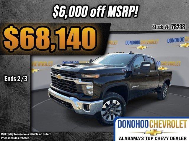 new 2025 Chevrolet Silverado 2500 car, priced at $68,140