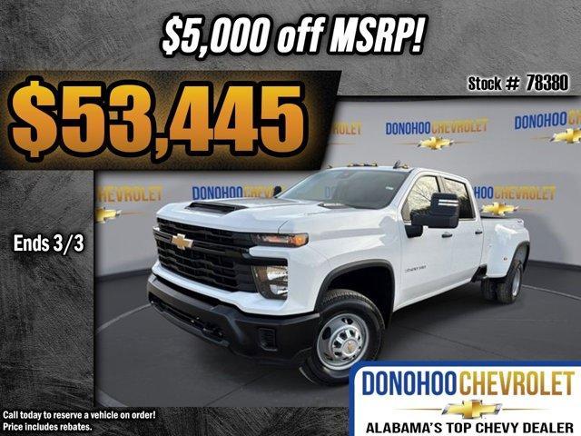 new 2025 Chevrolet Silverado 3500 car, priced at $53,445