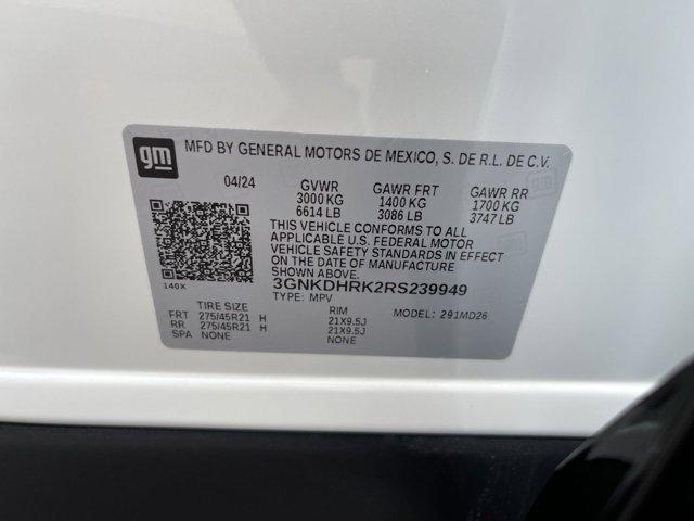 new 2024 Chevrolet Blazer EV car, priced at $57,165