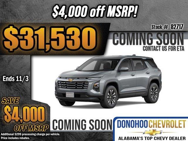 new 2026 Chevrolet Equinox car, priced at $31,530