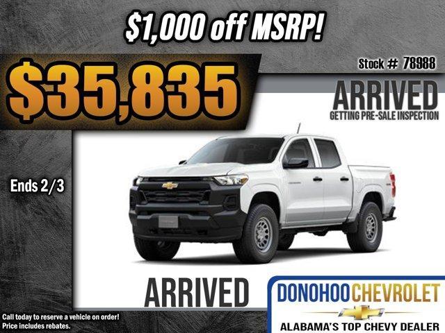 new 2025 Chevrolet Colorado car, priced at $35,835