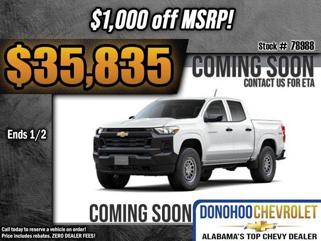 new 2025 Chevrolet Colorado car, priced at $35,835