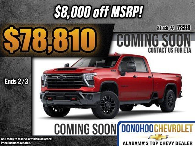 new 2025 Chevrolet Silverado 2500 car, priced at $78,810