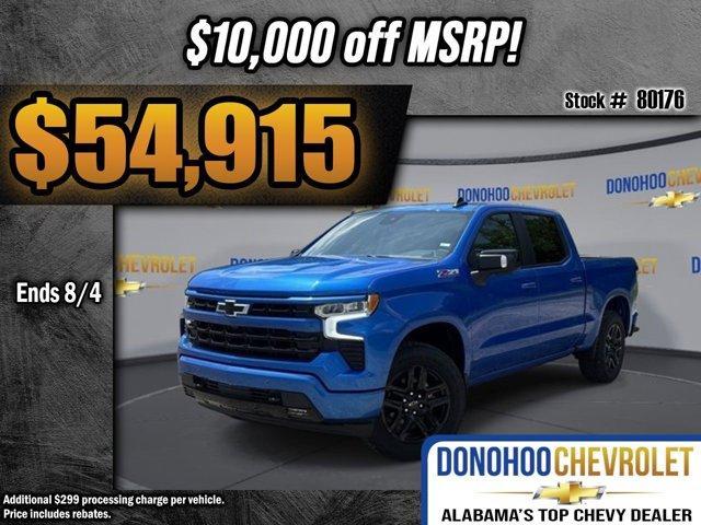 new 2025 Chevrolet Silverado 1500 car, priced at $54,915