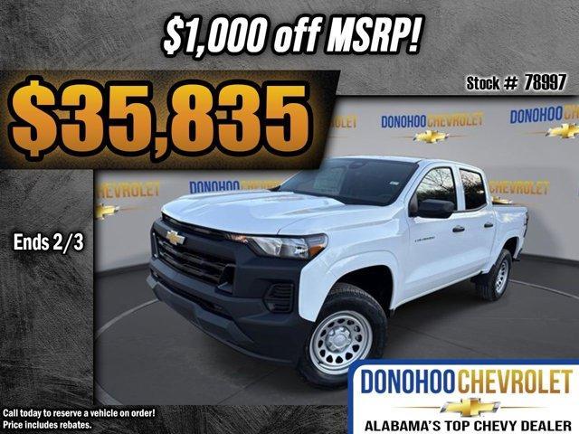 new 2025 Chevrolet Colorado car, priced at $35,835