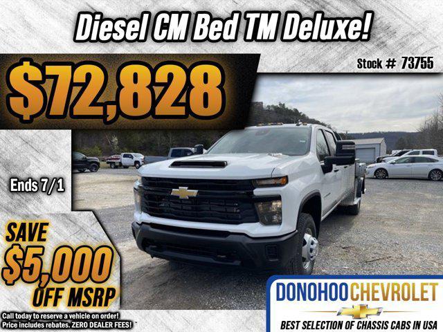 new 2024 Chevrolet Silverado 3500 car, priced at $72,828