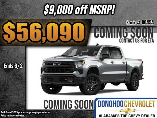 new 2025 Chevrolet Silverado 1500 car, priced at $56,090