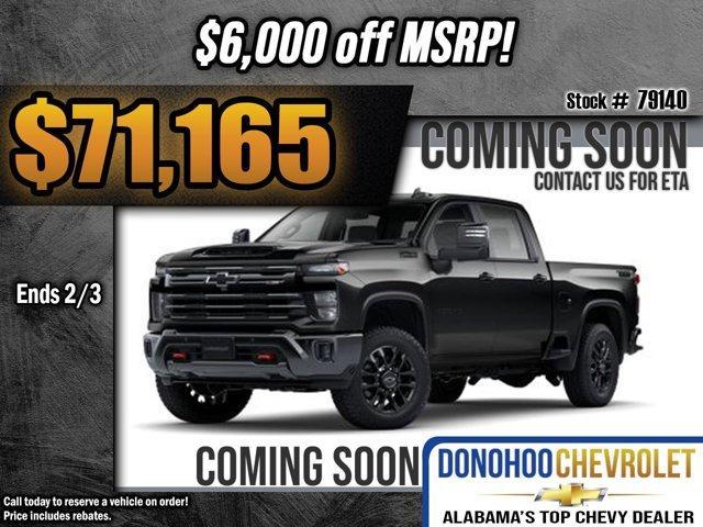 new 2025 Chevrolet Silverado 2500 car, priced at $71,165